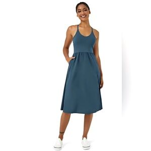 Halara in my feels everyday midi dress